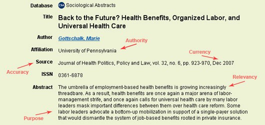 Back to the Future? Health Benefits, Organized Labor, and Universal Health Care, by Marie Gottschalk, in Journal of Health Politics, Policy and Law, volume 32, issue 6, page 923, abstract retrieved from Sociological Abstracts