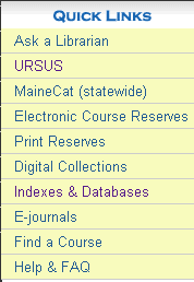 Databases by subject